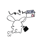 アイリストのうさぎさん（個別スタンプ：3）