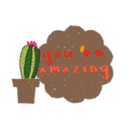 Good word, good feeling , Cactus（個別スタンプ：14）