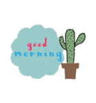 Good word, good feeling , Cactus（個別スタンプ：17）