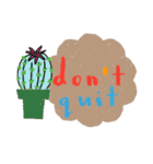 Good word, good feeling , Cactus（個別スタンプ：25）