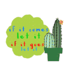 Good word, good feeling , Cactus（個別スタンプ：26）