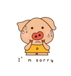 Fang with the daily life of pigs（個別スタンプ：11）