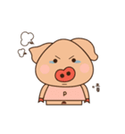 Fang with the daily life of pigs（個別スタンプ：35）