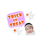 ゆらちゃんHalloween Ver.（個別スタンプ：1）
