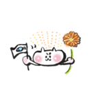 なんだかほっとするねこたち（個別スタンプ：5）