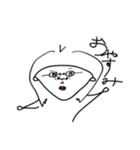 がーるちゃん（個別スタンプ：3）