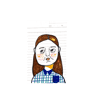 My Border Notebook（個別スタンプ：1）