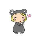 ハムスターのクロちゃん（個別スタンプ：2）