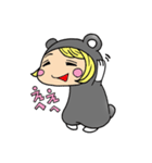 ハムスターのクロちゃん（個別スタンプ：5）