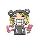 ハムスターのクロちゃん（個別スタンプ：19）
