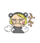 ハムスターのクロちゃん（個別スタンプ：21）