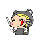 ハムスターのクロちゃん（個別スタンプ：28）