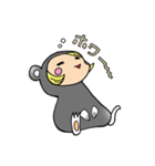 ハムスターのクロちゃん（個別スタンプ：34）