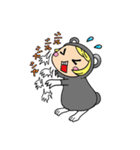 ハムスターのクロちゃん（個別スタンプ：35）