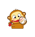 Always Having Fun Monkeys_animate_9（個別スタンプ：12）