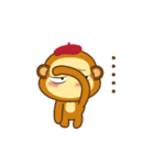 Always Having Fun Monkeys_animate_9（個別スタンプ：14）