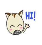 Funny Dog Name's Salmon（個別スタンプ：1）