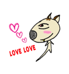 Funny Dog Name's Salmon（個別スタンプ：2）