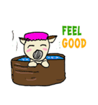 Funny Dog Name's Salmon（個別スタンプ：3）