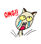 Funny Dog Name's Salmon（個別スタンプ：10）