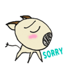 Funny Dog Name's Salmon（個別スタンプ：16）