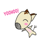 Funny Dog Name's Salmon（個別スタンプ：18）