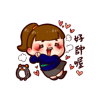 JWSH-CUTE BB's school life（個別スタンプ：10）