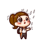 JWSH-CUTE BB's school life（個別スタンプ：27）
