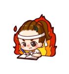 JWSH-CUTE BB's school life（個別スタンプ：37）