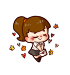 JWSH-CUTE BB's school life（個別スタンプ：38）