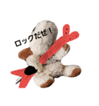オンボロ犬のぬいぐるみスタンプ（個別スタンプ：2）