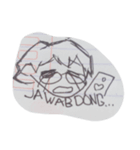 Nerd in class（個別スタンプ：7）