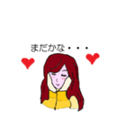 普段の女子（個別スタンプ：5）