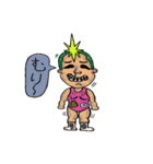 六番目のちびと愉快な仲間達（個別スタンプ：16）