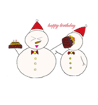 Snowman fine（個別スタンプ：4）