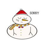 Snowman fine（個別スタンプ：7）
