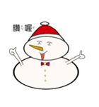 Snowman fine（個別スタンプ：9）