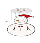Snowman fine（個別スタンプ：10）