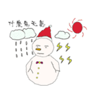Snowman fine（個別スタンプ：12）