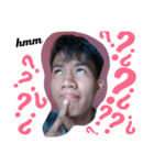 Aaron with his mood（個別スタンプ：3）