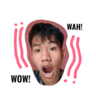 Aaron with his mood（個別スタンプ：5）