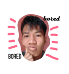 Aaron with his mood（個別スタンプ：8）