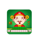 Funny mahjong（個別スタンプ：10）