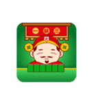 Funny mahjong（個別スタンプ：22）