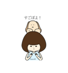 seoyoung and dog :)（個別スタンプ：15）