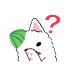 Fox dog hair ball（個別スタンプ：3）