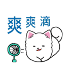 Fox dog hair ball（個別スタンプ：20）