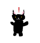 かわいい黒猫の日常会話（個別スタンプ：36）