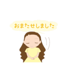 キレイと笑顔が溢れるスタンプ（個別スタンプ：3）