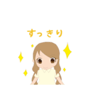 キレイと笑顔が溢れるスタンプ（個別スタンプ：5）